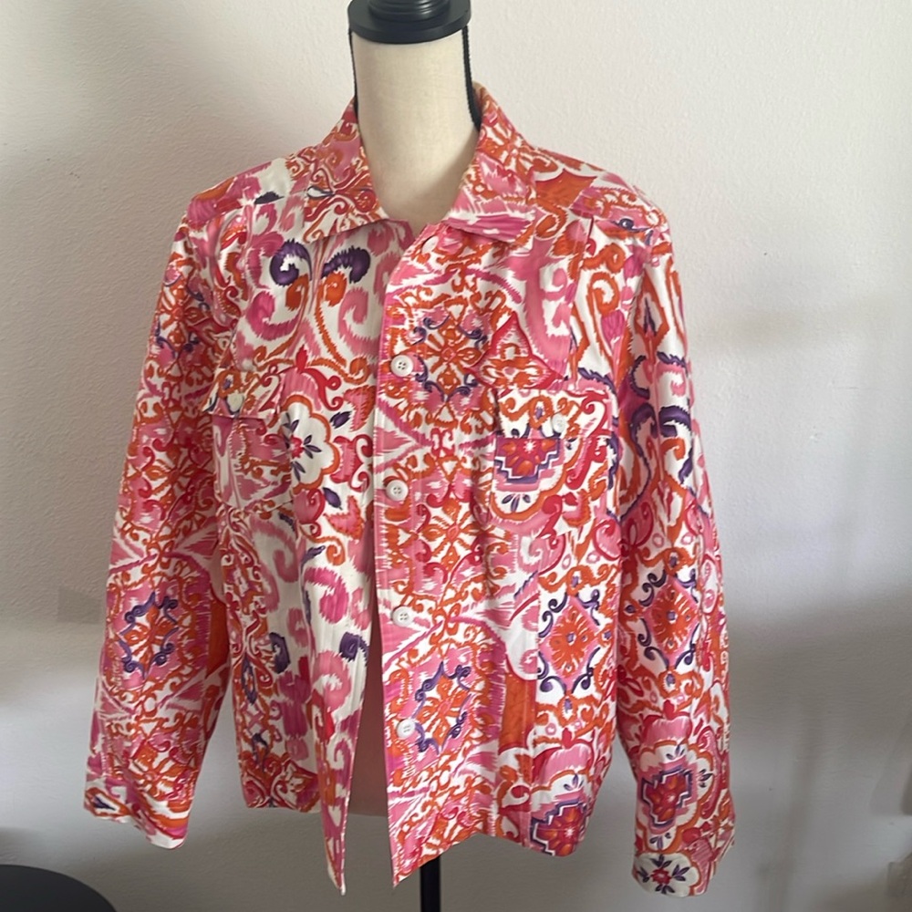 Coldwater Creek light weight washable jacket